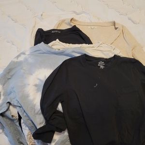 Long sleeve shirt assortment